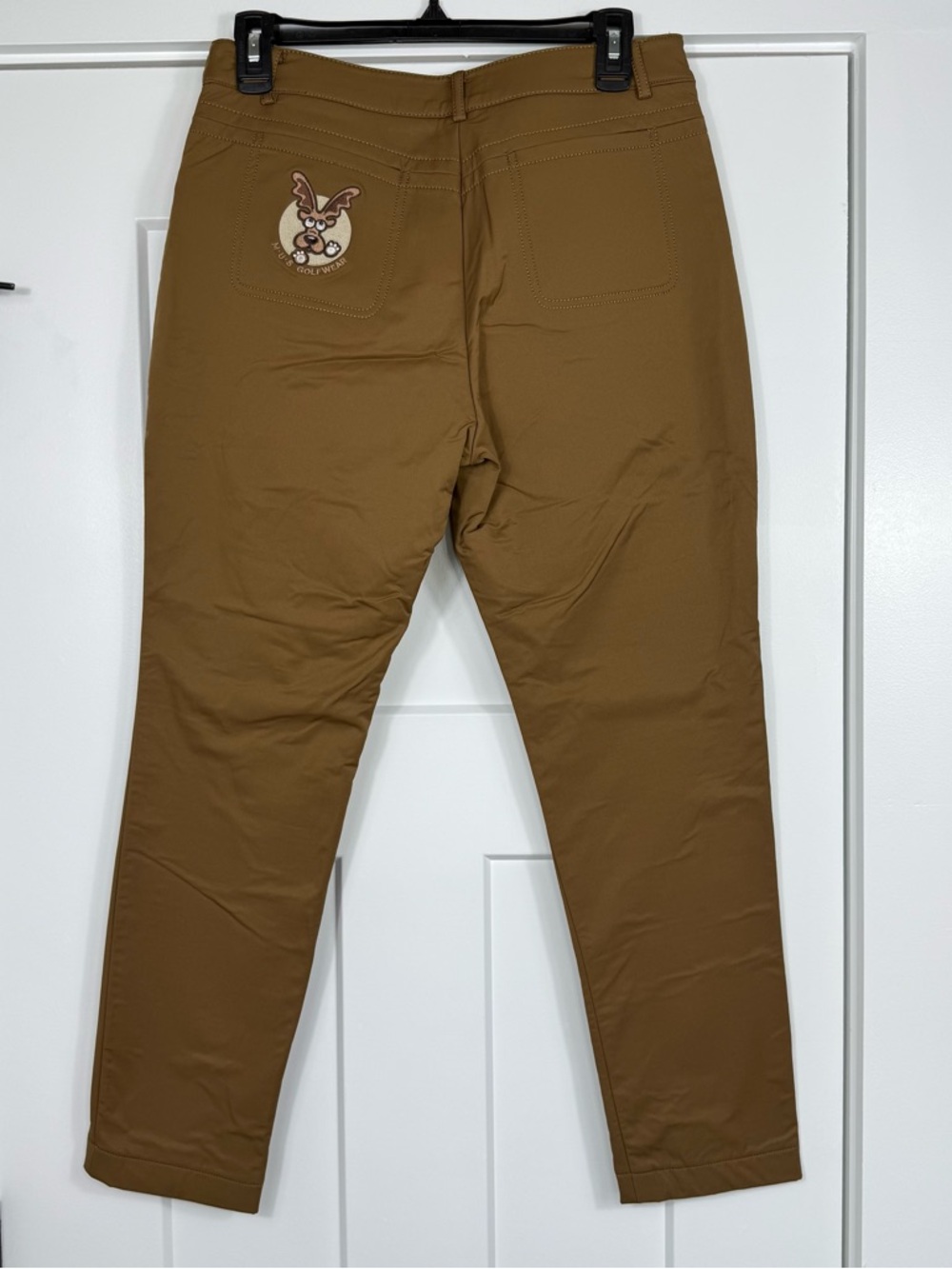Vintage M.U. Sports Women’s Golf Pants Camel/Tobacco Brown Korean Size 66